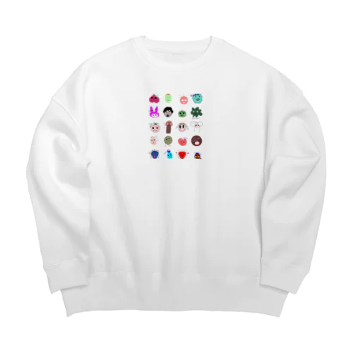 全員集合 Big Crew Neck Sweatshirt