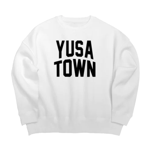 遊佐町 YUSA TOWN Big Crew Neck Sweatshirt