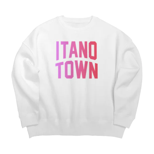 板野町 ITANO TOWN Big Crew Neck Sweatshirt