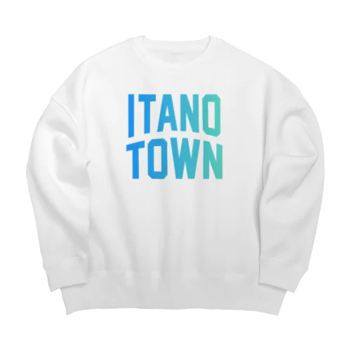 板野町 ITANO TOWN Big Crew Neck Sweatshirt