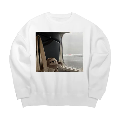 なまけ、旅をする。 Big Crew Neck Sweatshirt