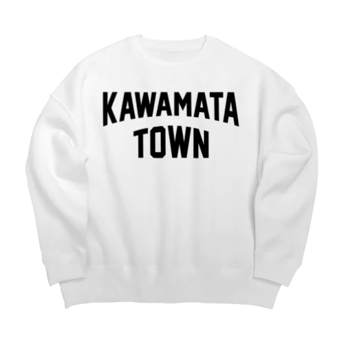 川俣町 KAWAMATA TOWN Big Crew Neck Sweatshirt