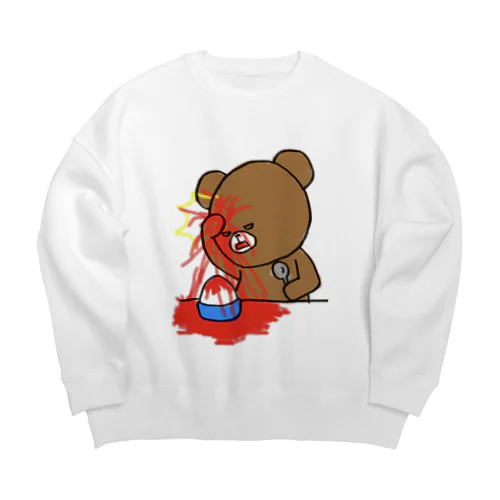 くまのこ３ Big Crew Neck Sweatshirt