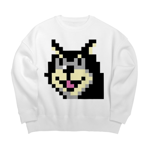 しばいぬ(こてつ)・おえかきランドにて Big Crew Neck Sweatshirt