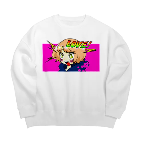 LOVE Big Crew Neck Sweatshirt