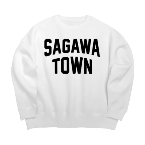 佐川町 SAGAWA TOWN Big Crew Neck Sweatshirt