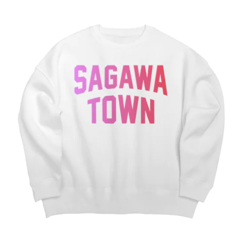 佐川町 SAGAWA TOWN Big Crew Neck Sweatshirt
