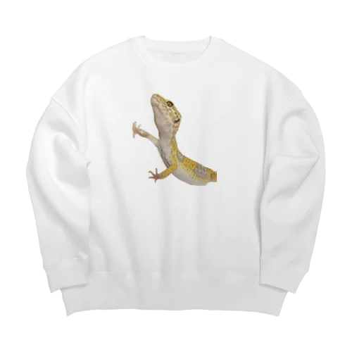 レオパのパフちゃん Big Crew Neck Sweatshirt