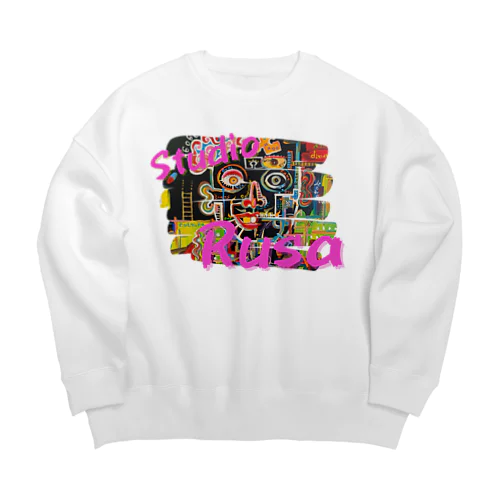 self-portrait Big Crew Neck Sweatshirt