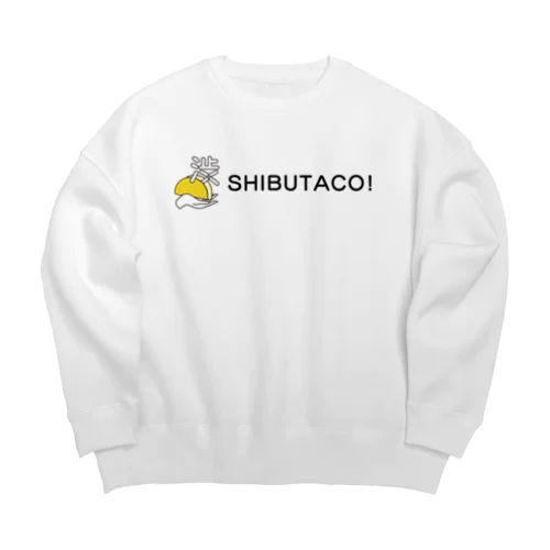 ＼渋谷でタコス！／ SHIBUTACO! 公式ロゴ（横） Big Crew Neck Sweatshirt