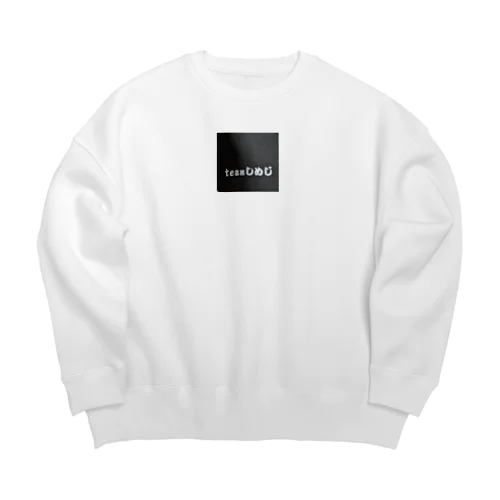 teamしめじ Big Crew Neck Sweatshirt