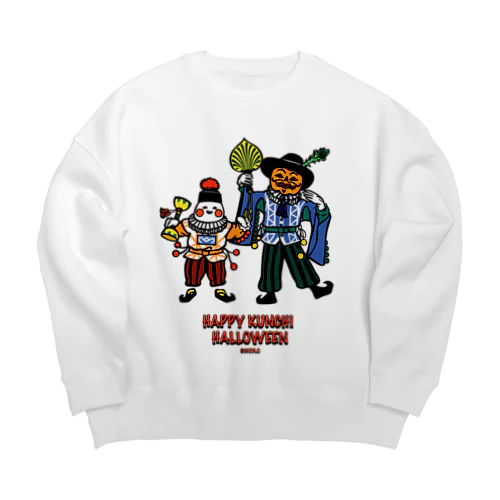 HAPPY KUNCHI HALLOWEEN Big Crew Neck Sweatshirt