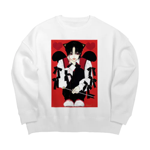 策士君シリーズ Big Crew Neck Sweatshirt