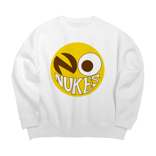 NO NUKES SMILE ビッグシルエットスウェット