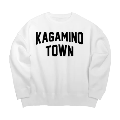 鏡野町 KAGAMINO TOWN Big Crew Neck Sweatshirt