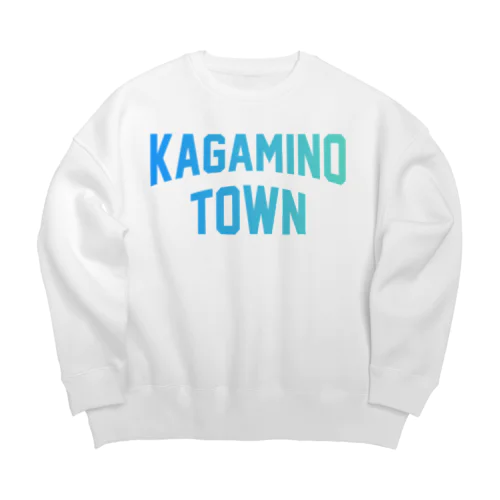 鏡野町 KAGAMINO TOWN Big Crew Neck Sweatshirt