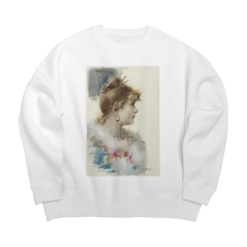 若い女性の胸像、A. Salanti, 1800 - 1892 ビッグシルエットスウェット
