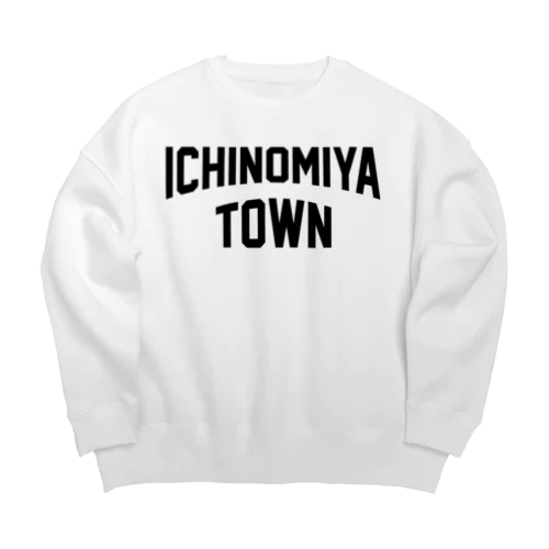 一宮町市 ICHINOMIYA CITY Big Crew Neck Sweatshirt