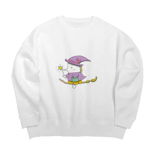 魔女のはりっちょ Big Crew Neck Sweatshirt