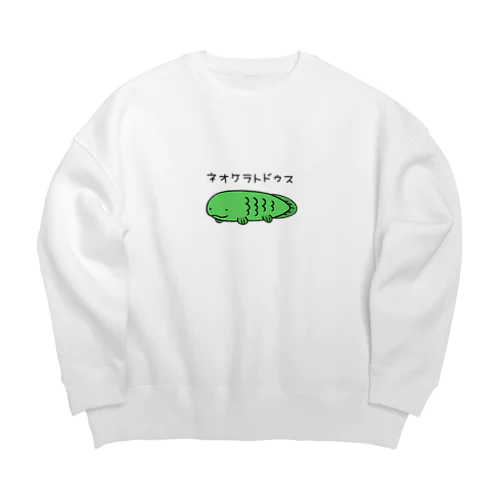 ネオケラトドゥスさん Big Crew Neck Sweatshirt