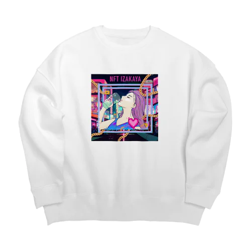 NFT IZAKAYA Goods Big Crew Neck Sweatshirt