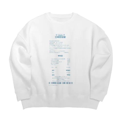 さぶかるれしーと Big Crew Neck Sweatshirt