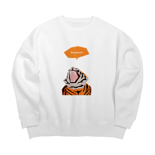 roooaaar! Big Crew Neck Sweatshirt