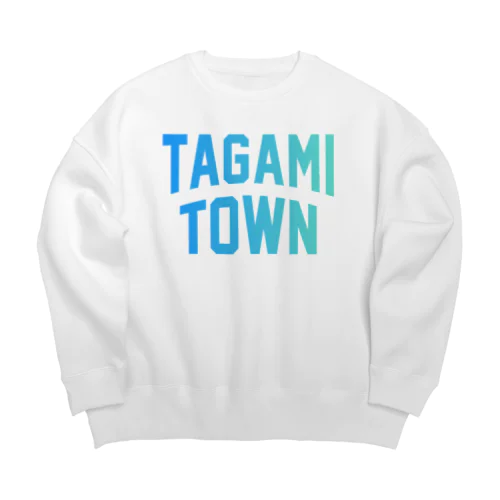 田上町市 TAGAMI TOWN Big Crew Neck Sweatshirt