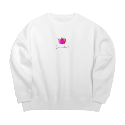 エケベリアセクシー Big Crew Neck Sweatshirt