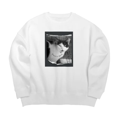 Cat Big Crew Neck Sweatshirt