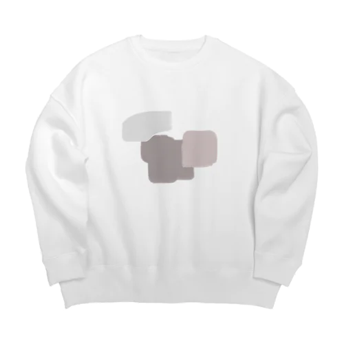 ミルクティーショコラ Big Crew Neck Sweatshirt