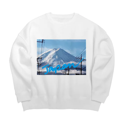 Mt.Fuji（富士山） Big Crew Neck Sweatshirt