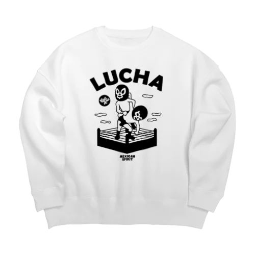 MEXICAN SPIRIT#20mono Big Crew Neck Sweatshirt