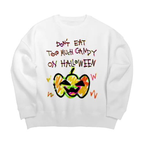 Halloween Big Crew Neck Sweatshirt