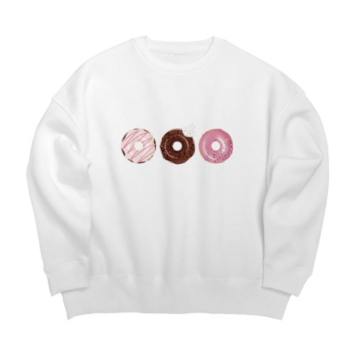 ドーナツ Big Crew Neck Sweatshirt