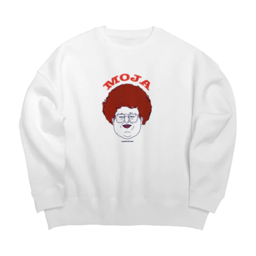 もじゃ（肌抜き）ビッグシルエット Big Crew Neck Sweatshirt