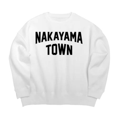 中山町 NAKAYAMA TOWN Big Crew Neck Sweatshirt