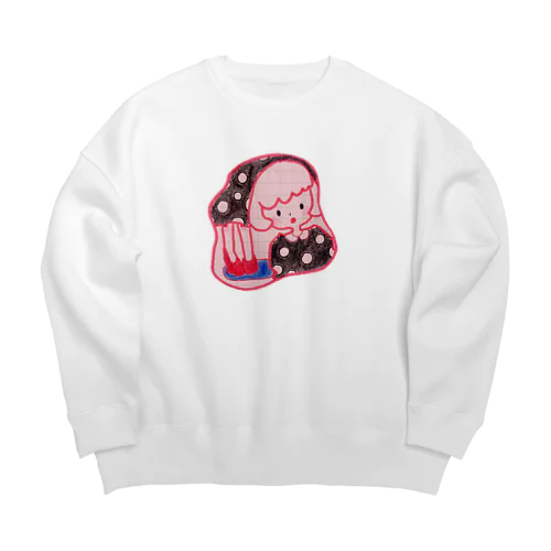 ダンスフロアに佇むモガ Big Crew Neck Sweatshirt