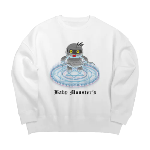 Baby　Monster’ｓ「ミイラ君」 Big Crew Neck Sweatshirt