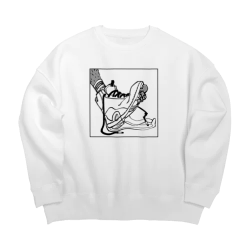 Borzuk00 Big Crew Neck Sweatshirt