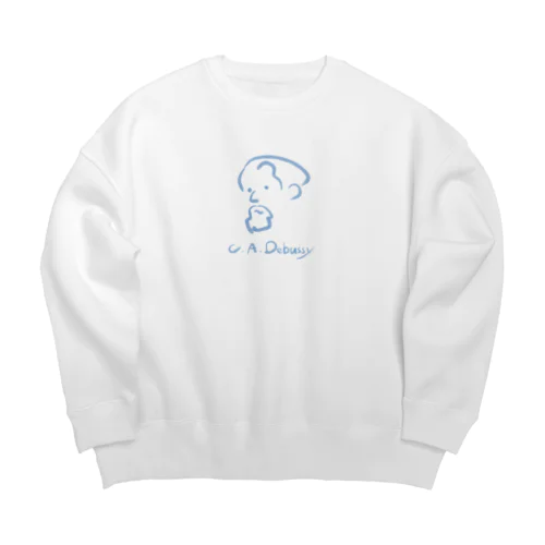 ドビュッシー　C.A.Debussy Big Crew Neck Sweatshirt