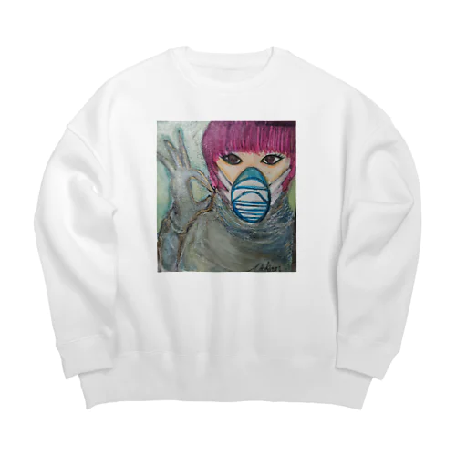 MASK Big Crew Neck Sweatshirt