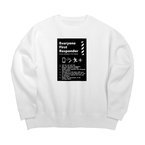 Everyone First Responder Big Crew Neck Sweatshirt