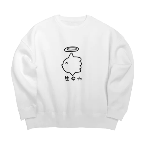 生命力 Big Crew Neck Sweatshirt