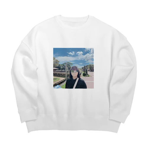 旅の思い出2 Big Crew Neck Sweatshirt