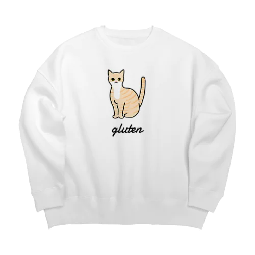 gluten Big Crew Neck Sweatshirt