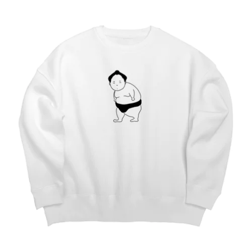 SUMO NEKOZE  Big Crew Neck Sweatshirt