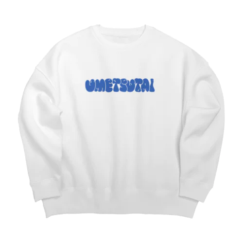 【鰻滅隊】うめつたいのロゴせいふく Big Crew Neck Sweatshirt