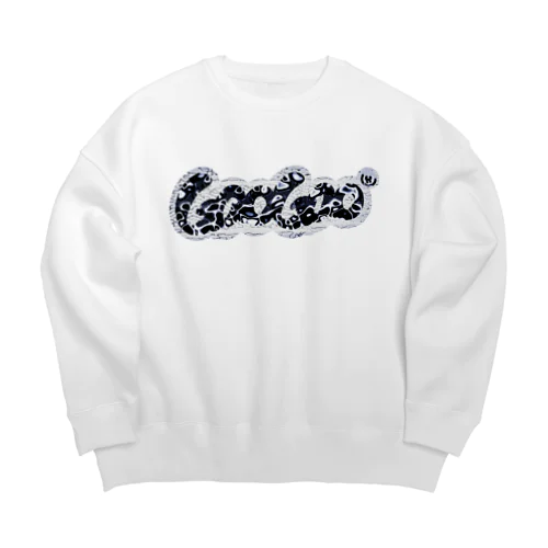 GaoGao ロゴ  Big Crew Neck Sweatshirt