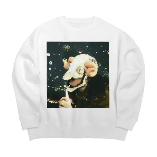 きらきら Big Crew Neck Sweatshirt